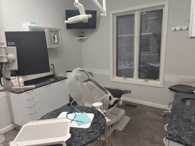 dental operatory at Ellinwood Dental Care in Fort Wayne, IN